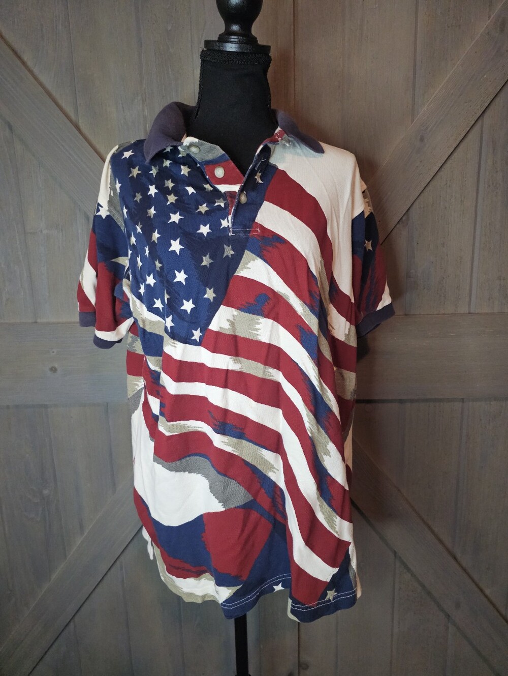 Vintage American Heritage Polo Shirt sz Large